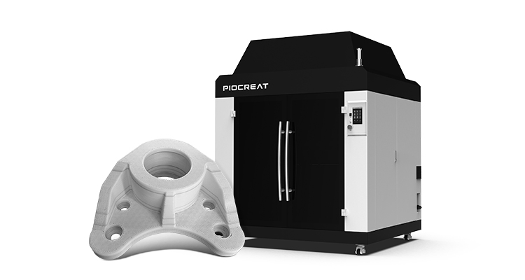 工业级3D打印机厂家彩运网推出沉磅颗粒3D打印设备G12